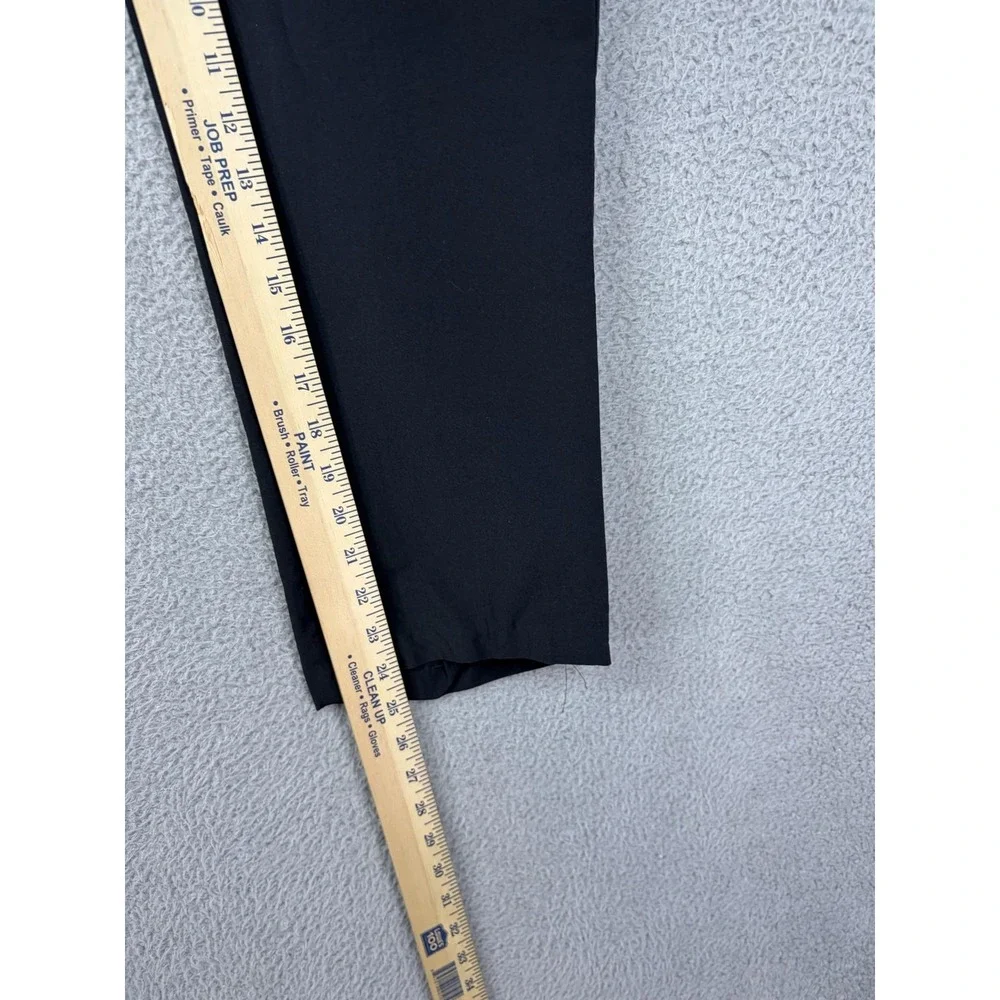 Dunning Pants Mens 32x30 Black Microfiber Stretch Chino Golf Casual Mens Travel